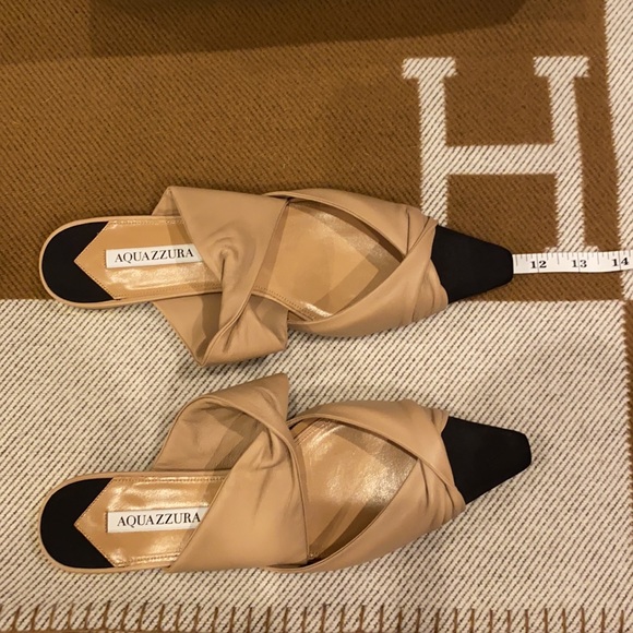 Aquazzura twist flat mules - Picture 6 of 9